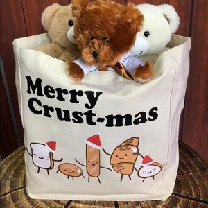 Personalized Christmas Tote Bags